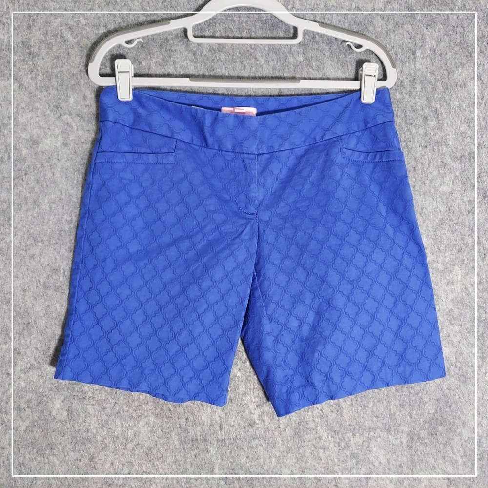 Lilly Pulitzer Shorts Women 2 Trellis Jacquard Callahan Chino Resort‎ Coastal